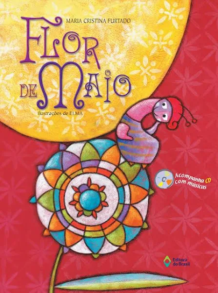 Capa do livro "Flor de Maio" - livro infantil sobre inclusão